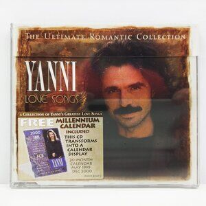 Yanni Love Songs CD 1999 Ultimate Romantic Collection Y2K 2000 Calendar Sealed